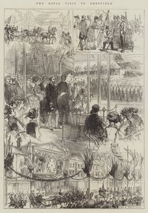 La visita real a Sheffield de Sir John Charles Robinson